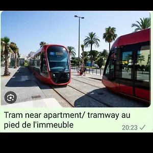 Grand Appartement, 2 Ou 3 Ou 4 Pieces, Tramway Sur Place, Proche Gare Sncf St Augustin 5 Min, Aeroport A 7 Min, Ou Allianz Riviera 10 Min, Palais Nikaia 2 Min , Supermarche Sur Place, Parking Possible Si Disponible Ou Payant A 1000 Metre Nice
